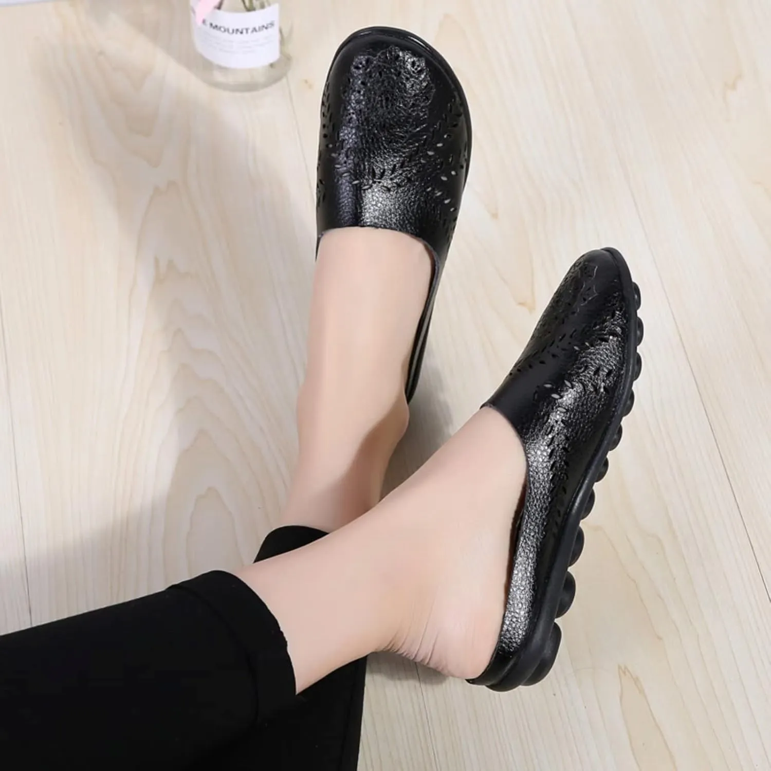 2024 Women's Hollowed Out Casual Fashion Flat Mules