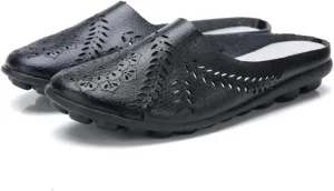 2024 Women's Hollowed Out Casual Fashion Flat Mules