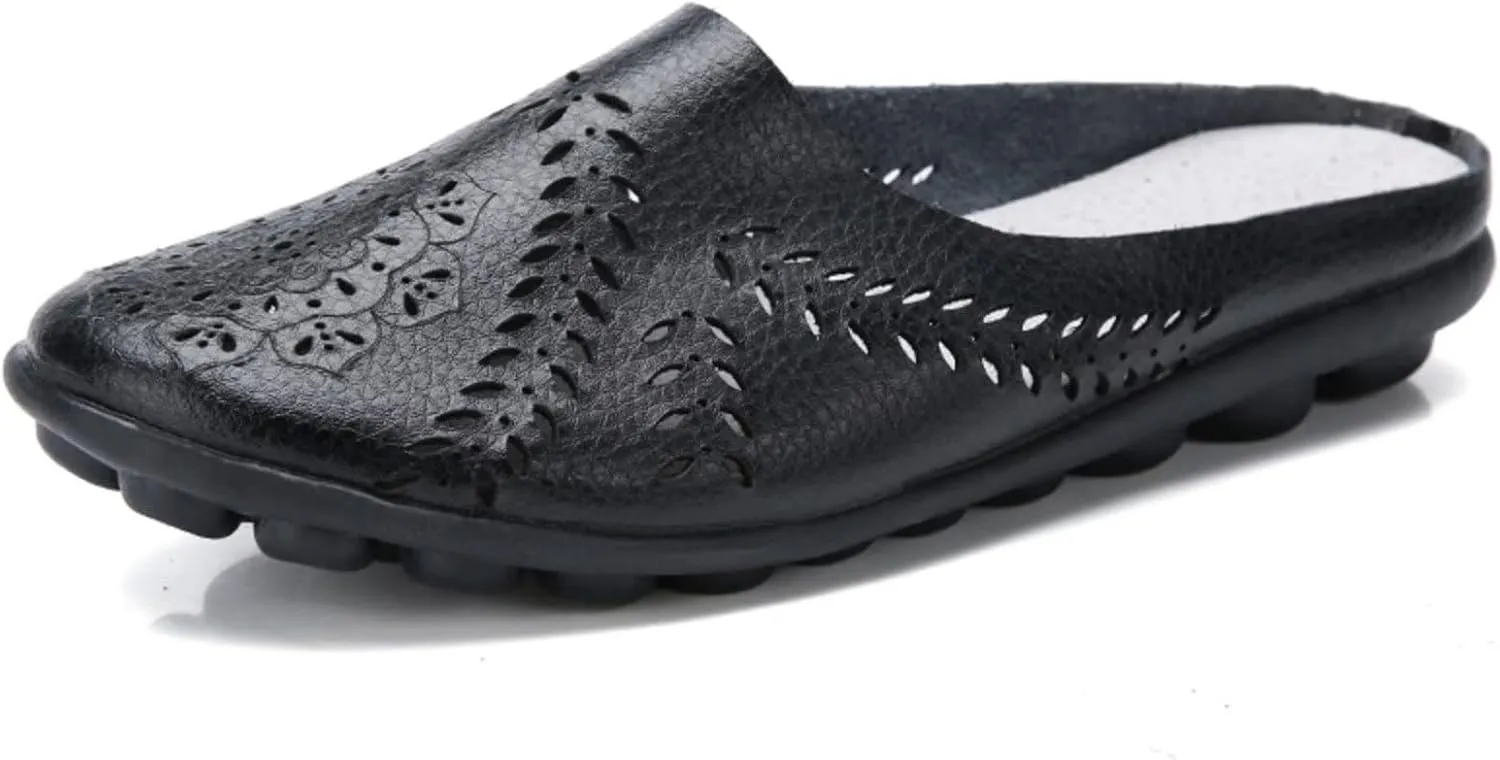 2024 Women's Hollowed Out Casual Fashion Flat Mules