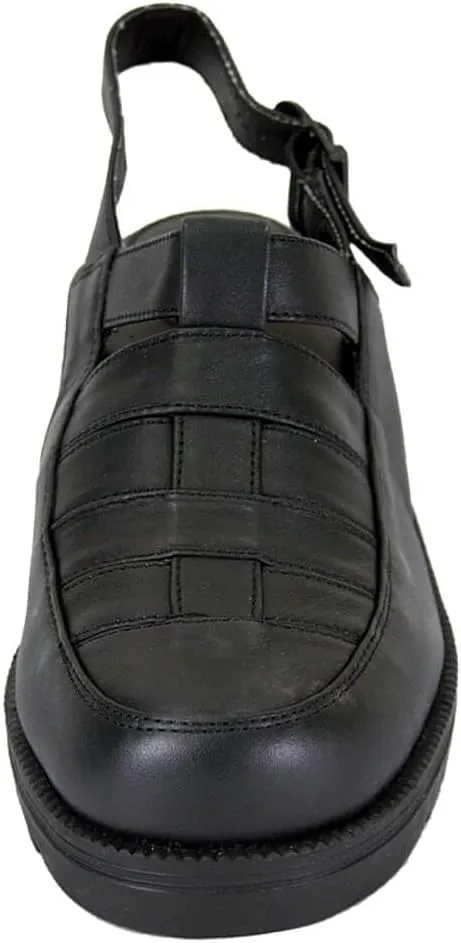 24 Hour Comfort Cora Women's Wide Width Comfortable Leather Slingback Clogs