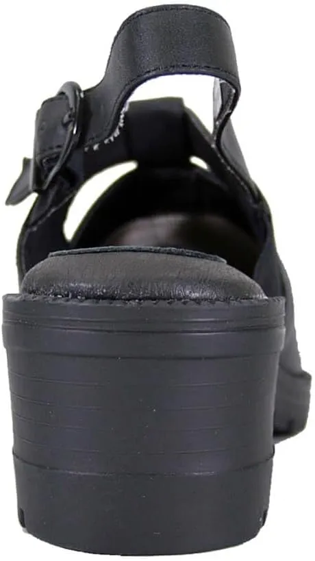 24 Hour Comfort Cora Women's Wide Width Comfortable Leather Slingback Clogs
