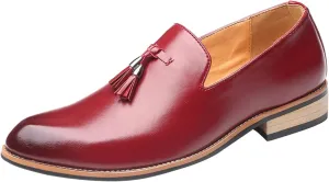 All White Business Casual Shoes Men Fashion Style Men's Breathable Tassel Comfortable Classic Dress Oxford Shoes Men