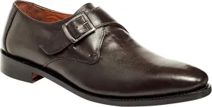 Anthony Veer Roosevelt Single Monk Strap Dress Shoe for Men | Goodyear Welt Construction | Cushioned Footbed & Recraftable Leather Sole | Full Grain Calfskin Leather Upper