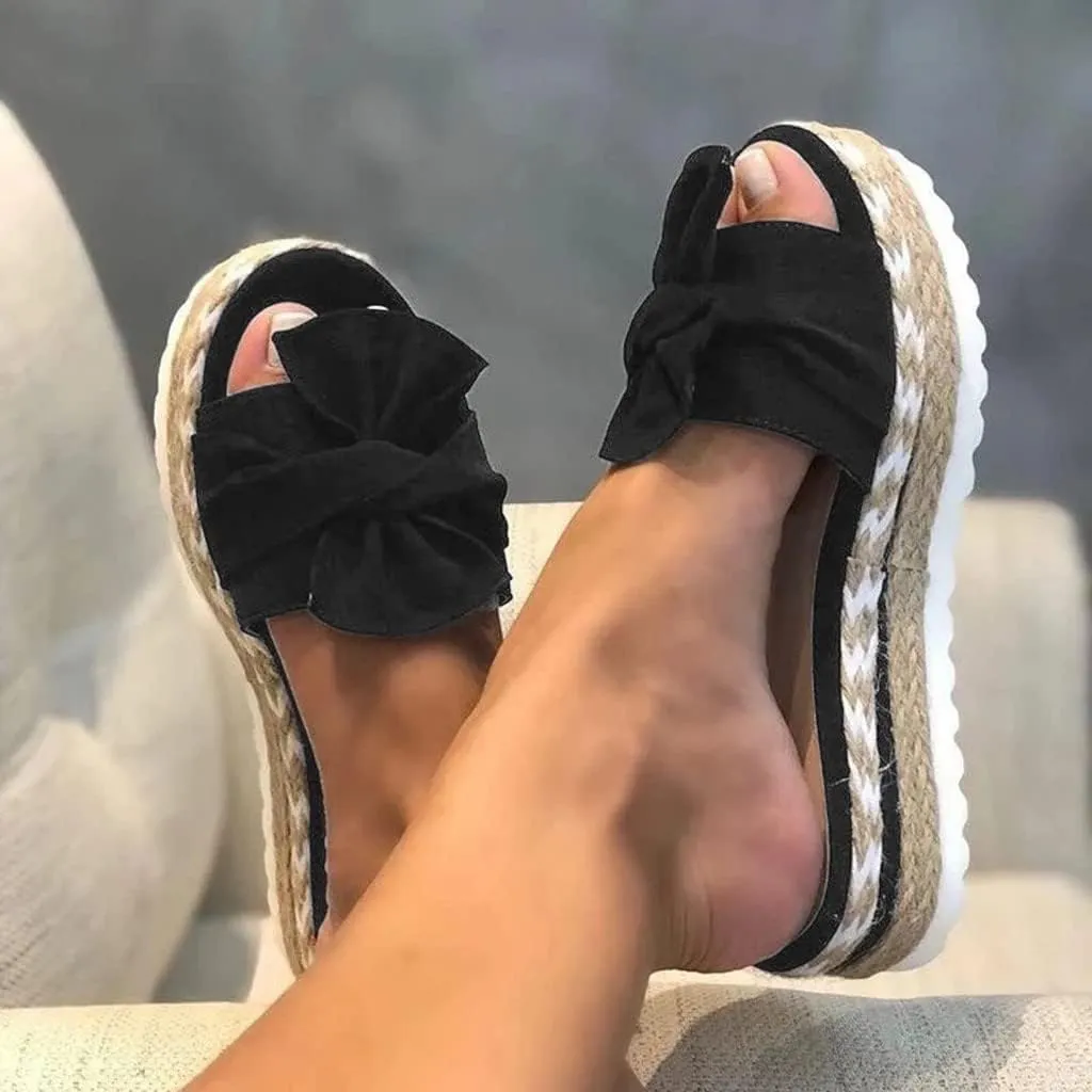 Arch Support Thick Bottom Sandals for Women Womens Casual Slip on Summer Wedge Sandal Beach Sandals for Women