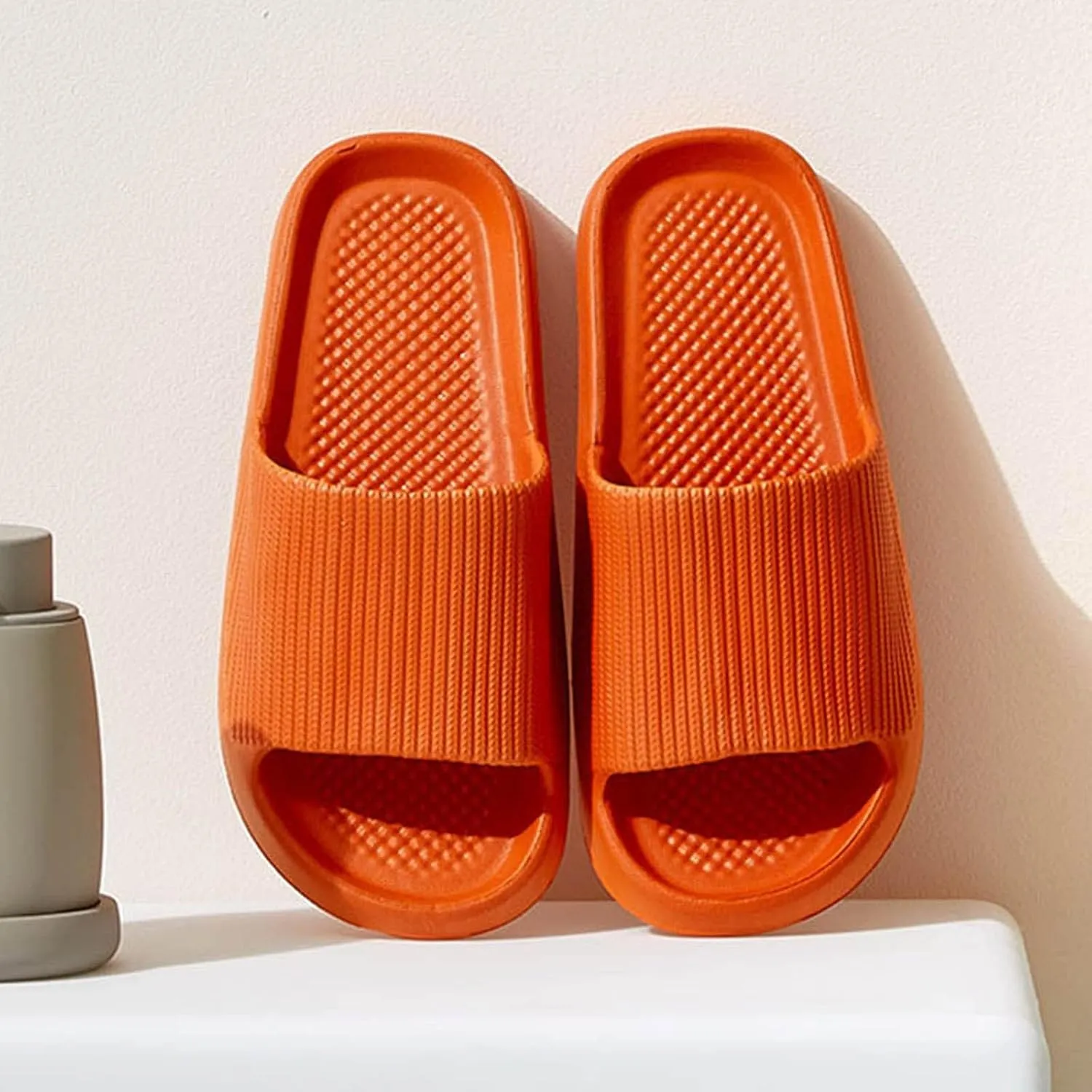 Bathroom Slippers Men Womens Slides Cloud Slippers for Men Shower Shoes Women Pool Living Room Soft Sole