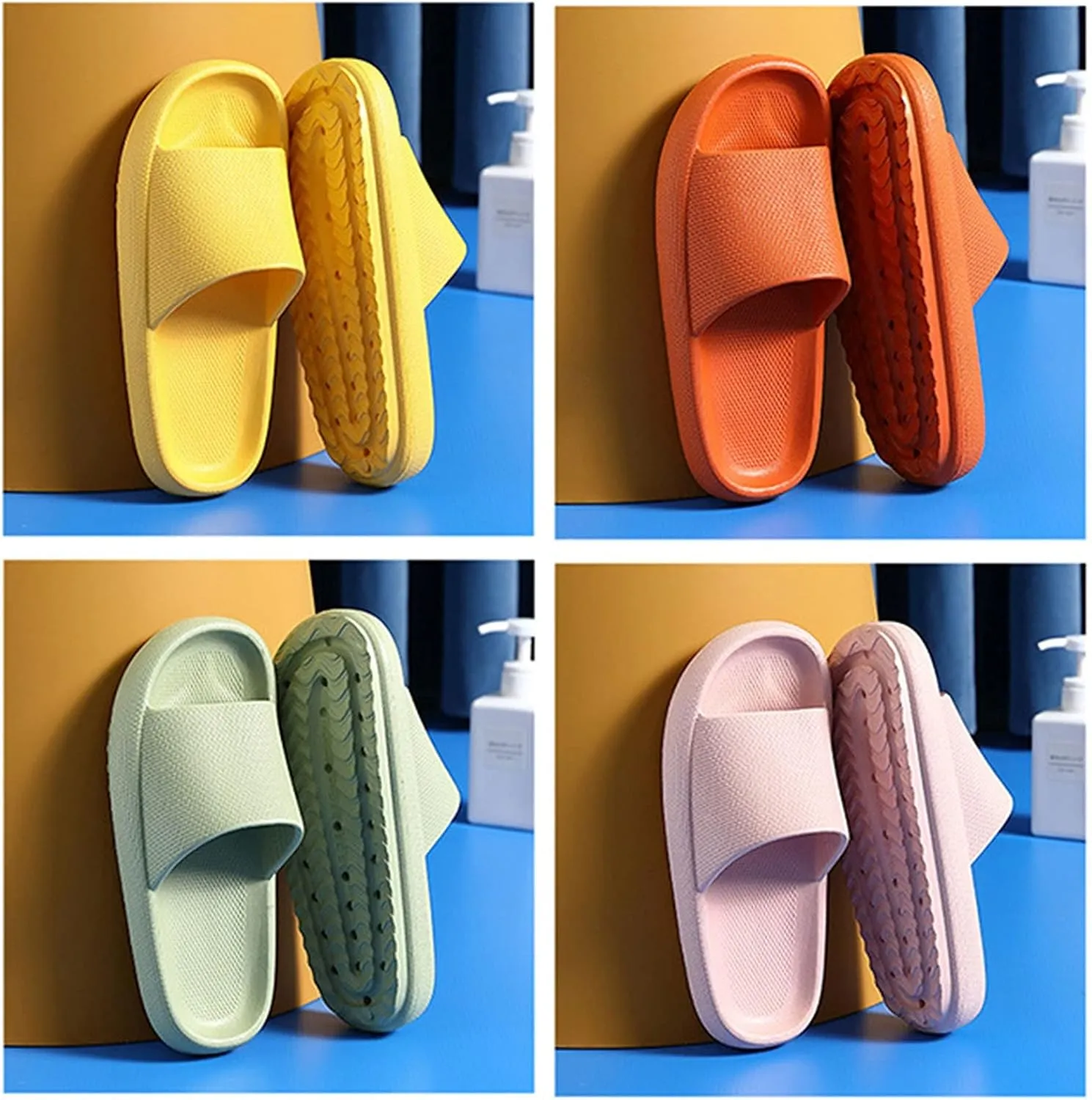 Bathroom Slippers Men Womens Slides Mens Shower Shoes Shower Shoes Women Beach Pool Bathroom Slippers