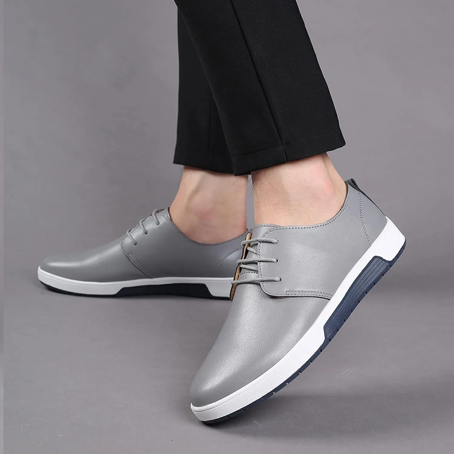 Black Formal Dress Shoes for Men Summer Style Men's Breathable Comfortable Business Lace Up Men's Casual Oxford Shoes