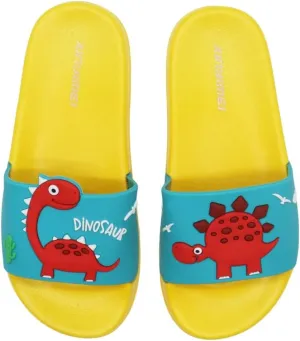 Boys Girls Slide Sandals,Athletic Sport Slides Kids Outdoor Indoor Beach Slippers