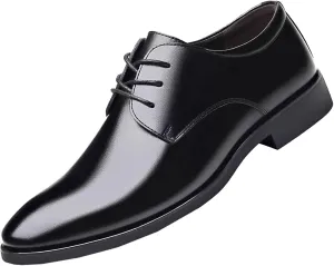 Business Casual Shoes Men Wide Toe Box Color Solid Business Fashion Summer Style Shoes Leather Men's Leisure Breathable Men's Leather Shoes Men Dress Shoes Slip On Comfort