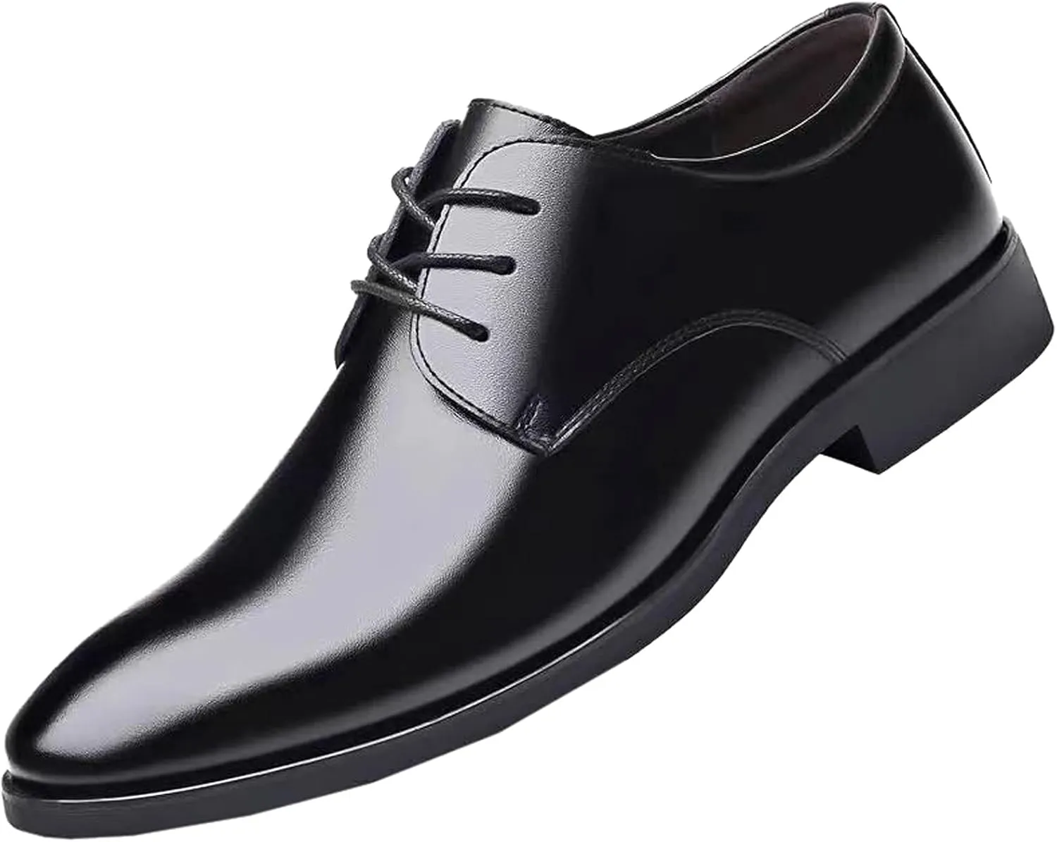 Business Casual Shoes Men Wide Toe Box Color Solid Business Fashion Summer Style Shoes Leather Men's Leisure Breathable Men's Leather Shoes Men Dress Shoes Slip On Comfort