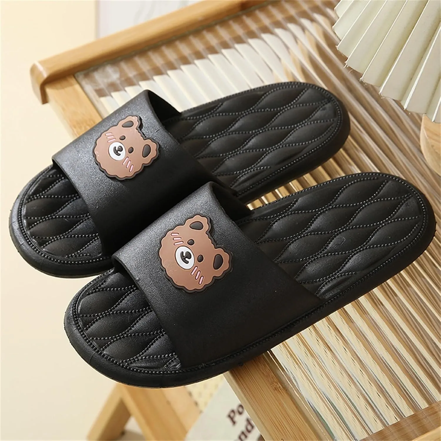 Cloud Slippers for Men Shower Shoes Women Bathroom Slippers Men Womens Slides Open Toe Beach Indoor Outdoor