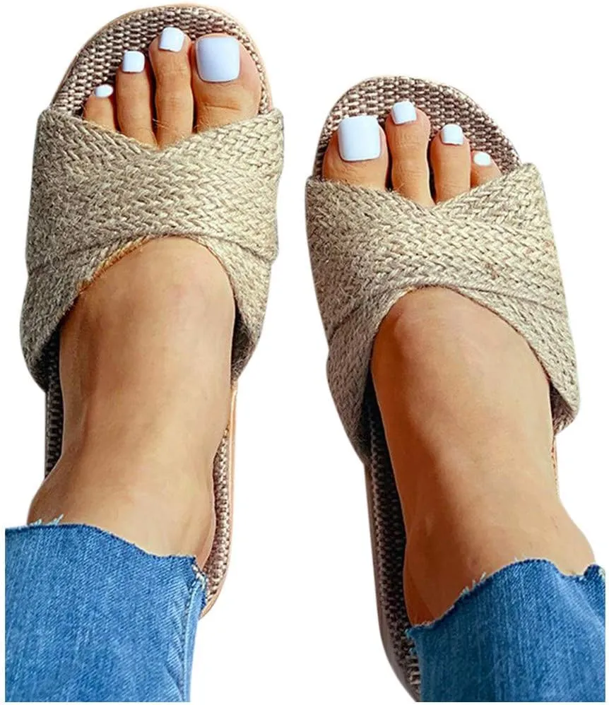 Cloud Slippers for Women Lightweight Slip on Sandals Beach Sandals Lightweight Memory Foam Slides for Women