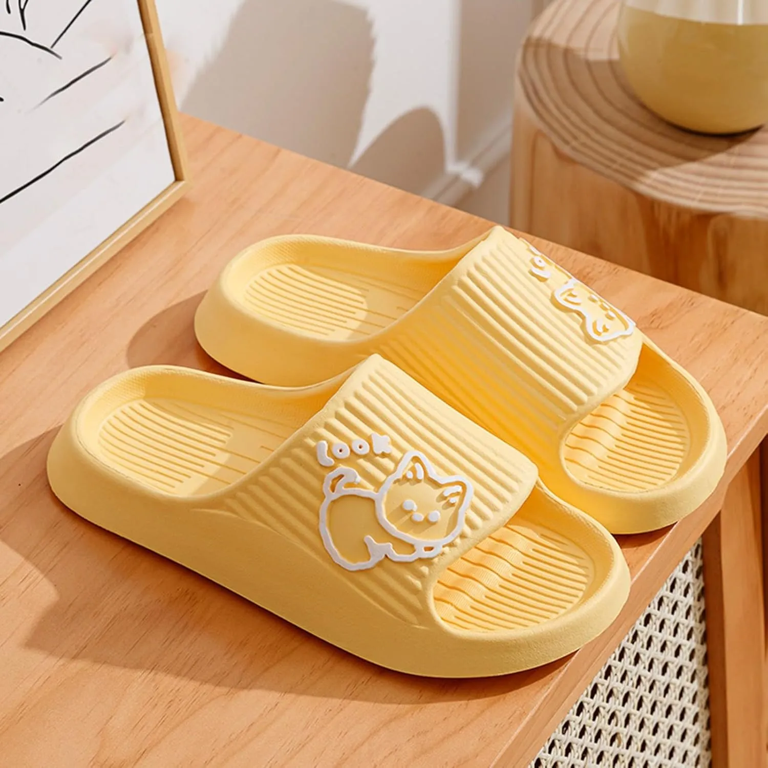 Cloud Slippers for Women Shower Shoes Shower Sandals for Gym Spa Pool Bathroom Slipper Travel Slippers for Women