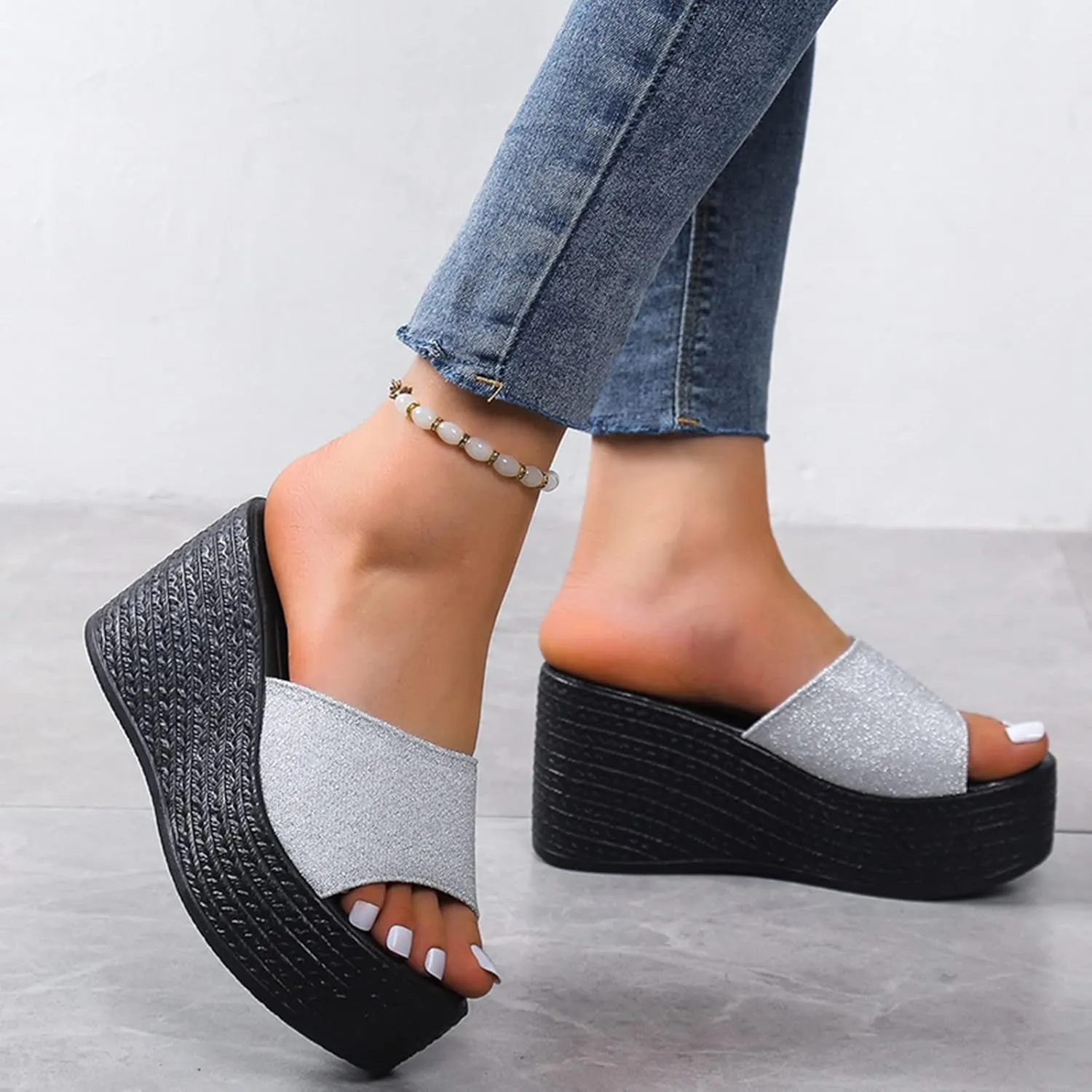 Espadrilles Wedges Sandals for Women Comfortable Summer Platform Casual Dress Sandal Dressy Sandals for Women
