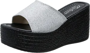 Espadrilles Wedges Sandals for Women Comfortable Summer Platform Casual Dress Sandal Dressy Sandals for Women