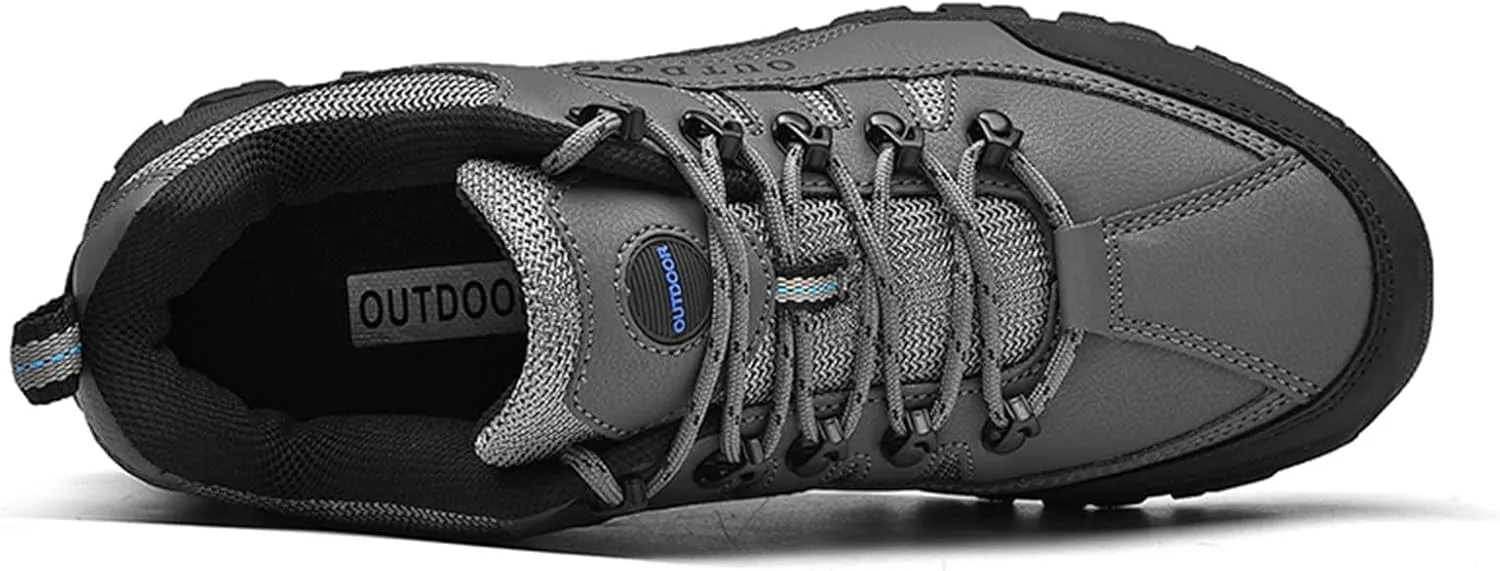 Fashion Summer and Autumn Men Hiking Shoes Non Slip Soles Thick Bottom Mesh Breathable Casual Mens Sneaker Boots Size 14 Mens