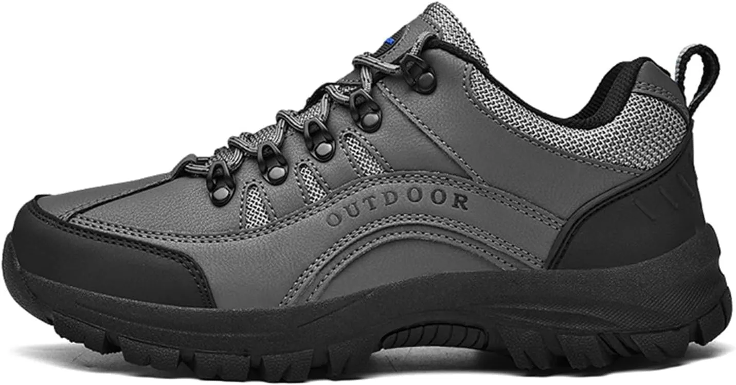 Fashion Summer and Autumn Men Hiking Shoes Non Slip Soles Thick Bottom Mesh Breathable Casual Mens Sneaker Boots Size 14 Mens