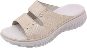 Fashion Thick Bottom Sandals for Women Summer Platform Comfortable Low Wedges Slides Casual Sandals for Women