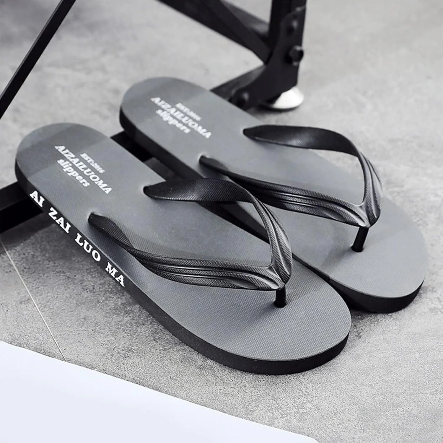 Flip Flops Men Summer Flat Soft Bottom Comfortable Lightweight Casual Beach Sandals Mens Sandals And Flip Flops