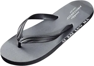 Flip Flops Men Summer Flat Soft Bottom Comfortable Lightweight Casual Beach Sandals Mens Sandals And Flip Flops