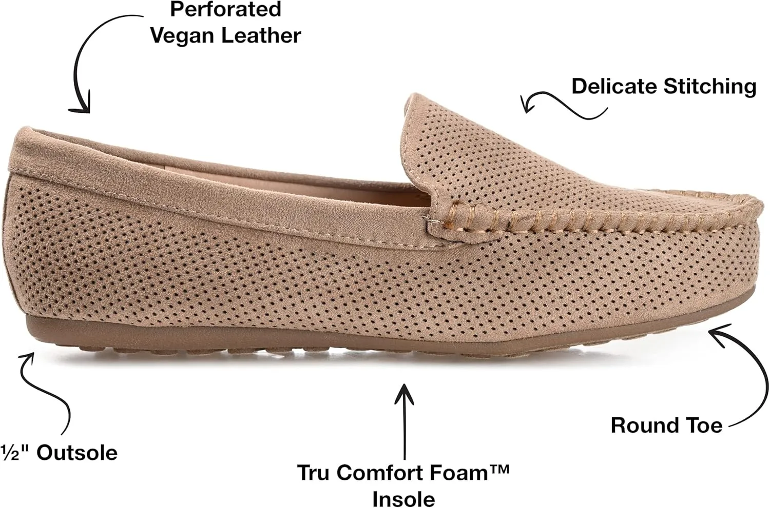 Journee Women's Comfort Halsey Loafer