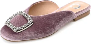 Journee Women's Sonnia Evening Dress Flats Lilac, 8