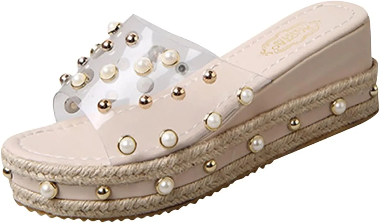 Lightweight Wedge Sandals for Women Comfortable Summer Platform Casual Dress Sandal Elegant Sandals for Women