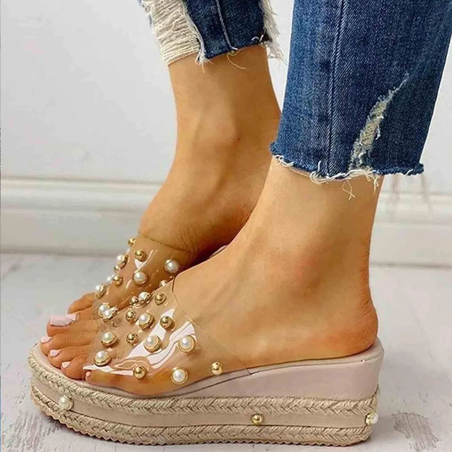 Lightweight Wedge Sandals for Women Comfortable Summer Platform Casual Dress Sandal Elegant Sandals for Women