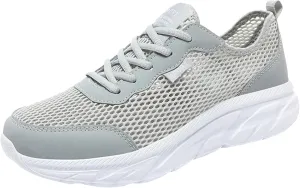 Men Sports Shoes Fashion New Pattern Simple Solid Flat Bottom Comfortable Mesh Breathable Lace Up Casual Sneaker Men Men's Sp