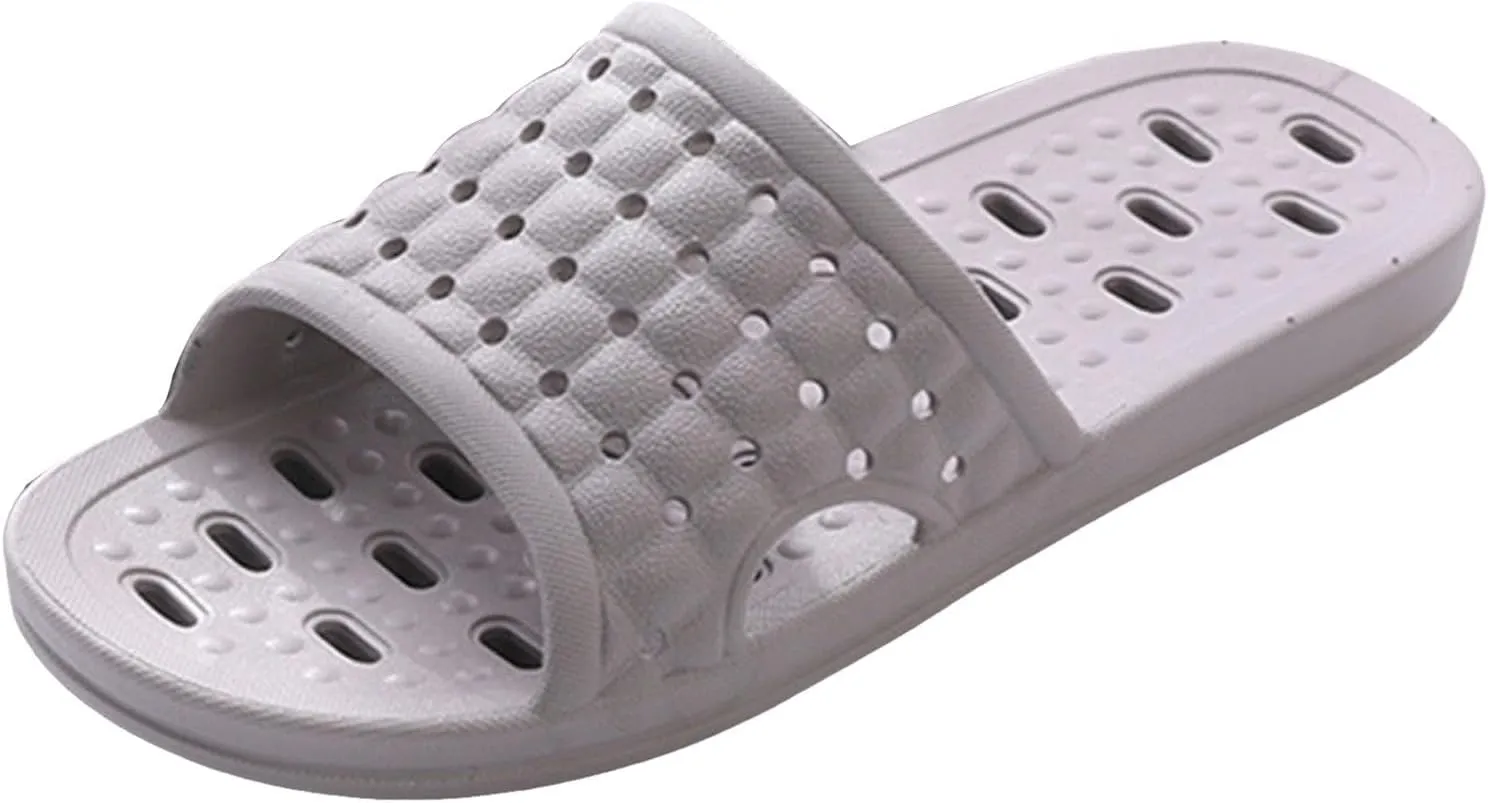 Men's and Women's Bathroom Hanging Quick Drying Hollow Solid Color Indoor Hanging Womens Slippers Women