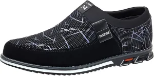 Men's Casual Dress Shoes Fashion Men's Breathable Comfortable Business Slip On Work Leisure Hit Color Leather