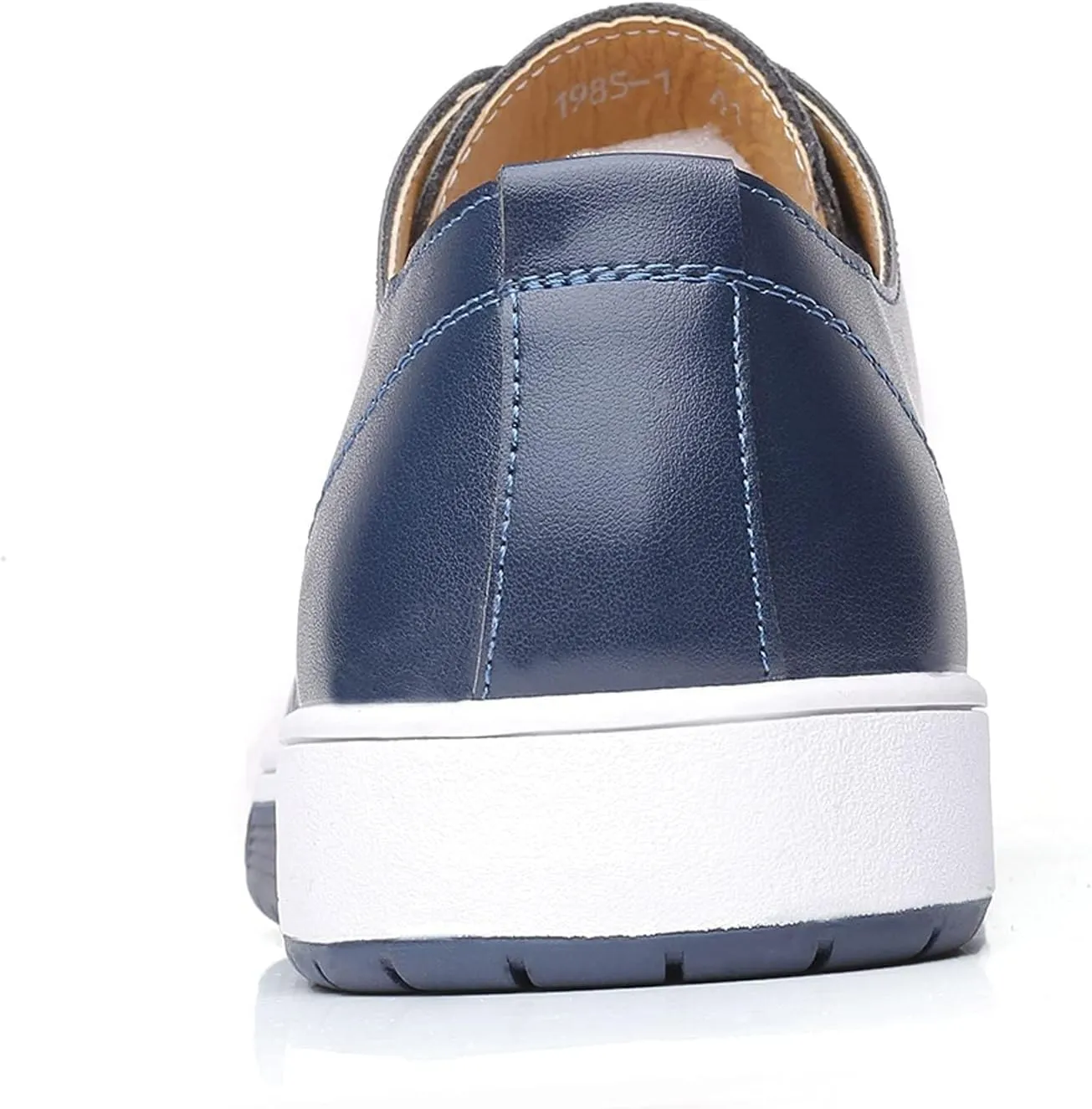 Men's Casual Oxford Shoes Walking Formal Wedding Shoes Laces-up Hollow Breathable Dress Shoes Fashion Flat Sneakers