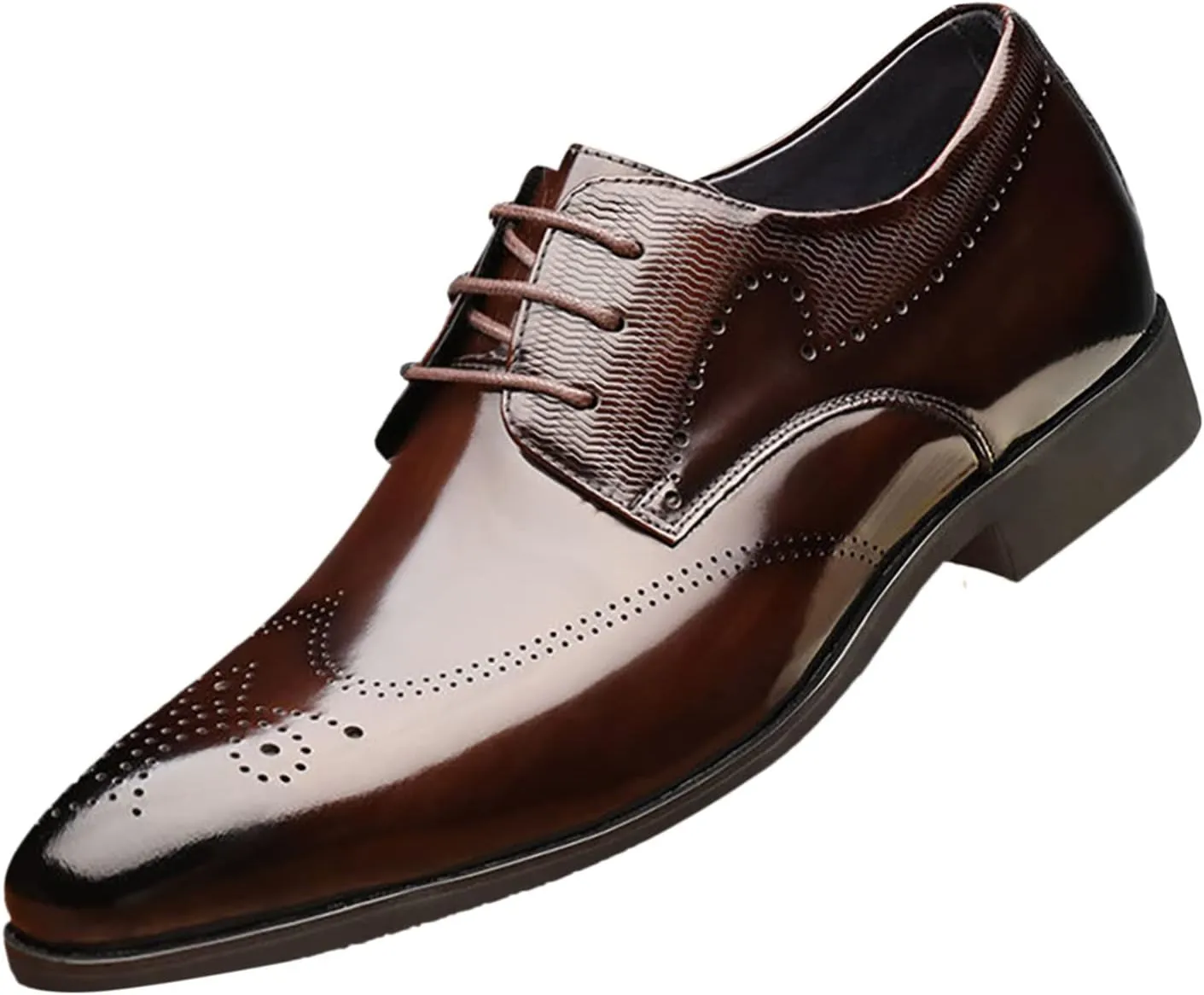 Men's Dress Shoes Classic Casual Loafers Tuxedo Oxford Shoes Formal Wedding Shoes Wide Business Penny Loafers