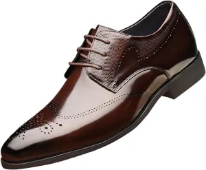 Men's Dress Shoes Classic Casual Loafers Tuxedo Oxford Shoes Formal Wedding Shoes Wide Business Penny Loafers