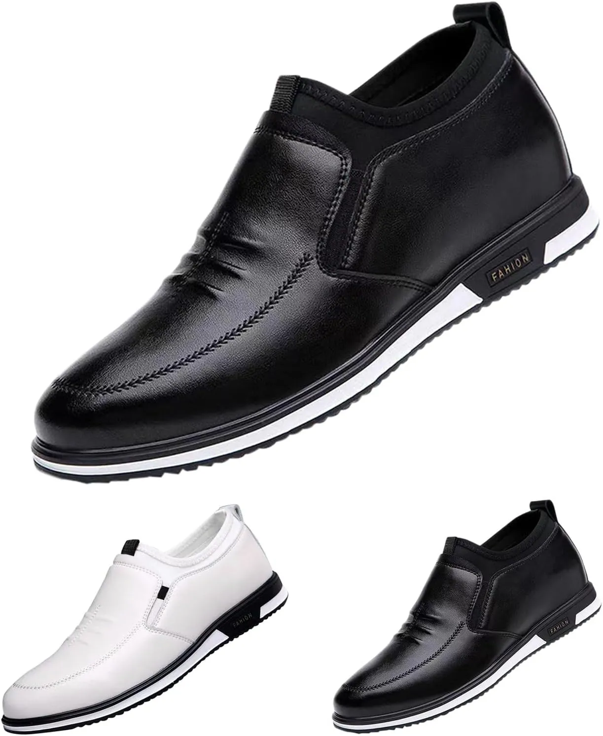 Mens Dress Shoes Oxfords Business Formal Leather Shoes Shoes Casual Lightweight Comfortable Walking Shoes