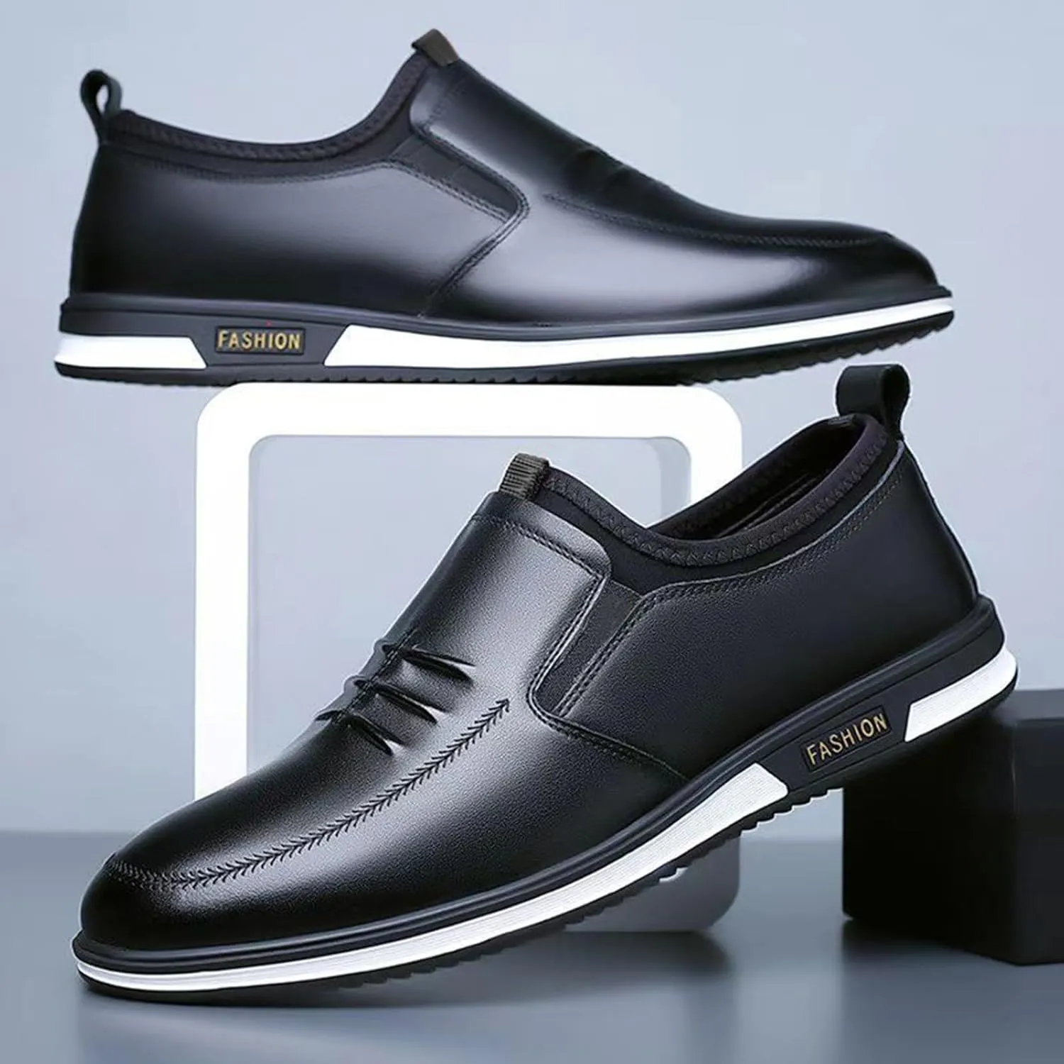 Mens Dress Shoes Oxfords Business Formal Leather Shoes Shoes Casual Lightweight Comfortable Walking Shoes