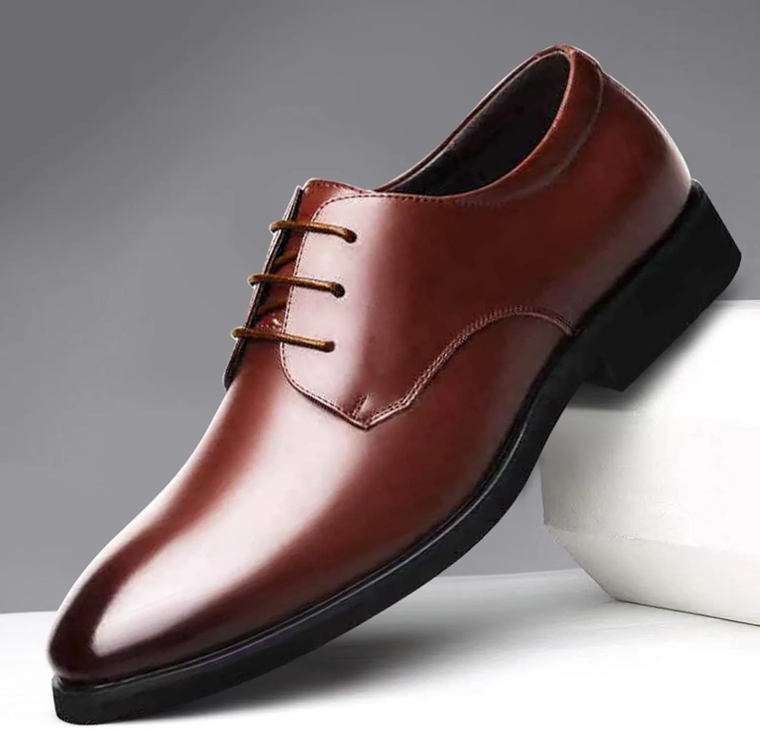 Men's Dress Shoes Wide Width 13 Color Solid Business Fashion Summer Style Shoes Leather Men's Leisure Breathable Men's Leather Shoes Leather Dress Shoes