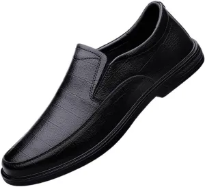 Mens Loafers Modern Classic Formal Men's Leather Dress Shoe