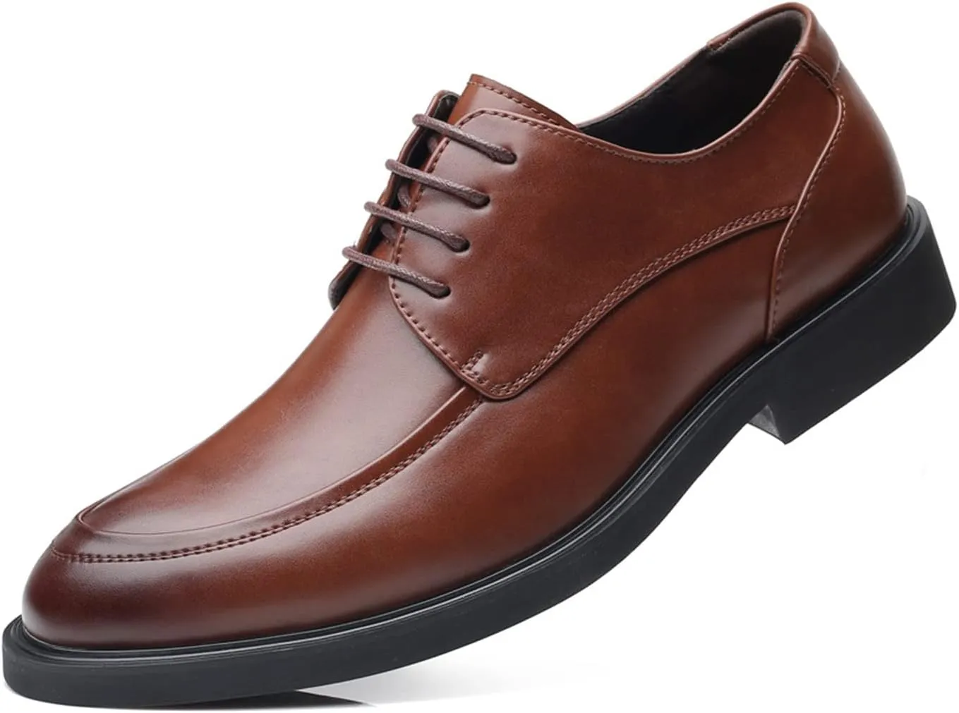 Mens Oxfords Formal Dress Shoes Classic Lace-up Comfortable Business Derby Shoes