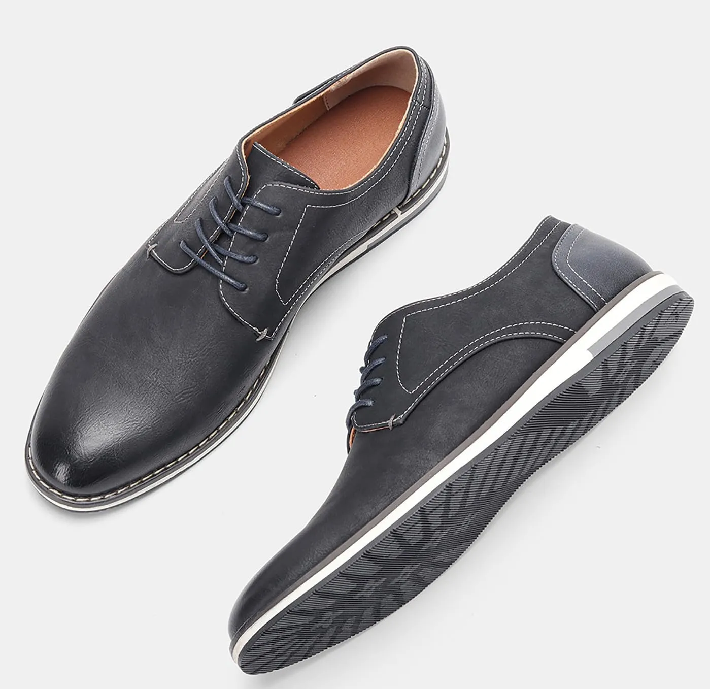 Mens Oxfords Prom Dress Wedding Casual Leather Derby Fashion Formal Business Tuxedo Walking Shoes for Men