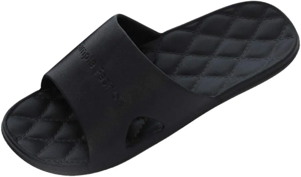 Mens Shower Shoes Slides for Women Bathroom Slippers Men Womens Slides Travel Bathroom Soft Sole Slippers