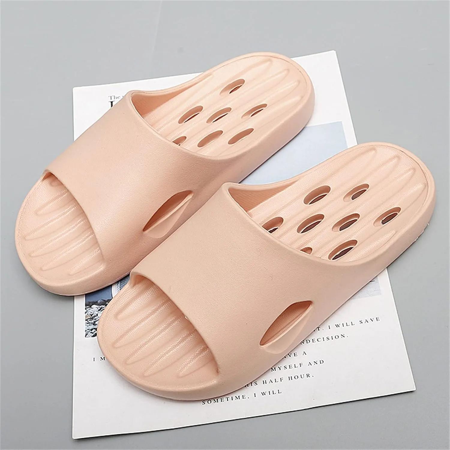 Mens Shower Shoes Slides for Women Cloud Slippers for Men Womens Slides Beach Travel Bathroom Slippers