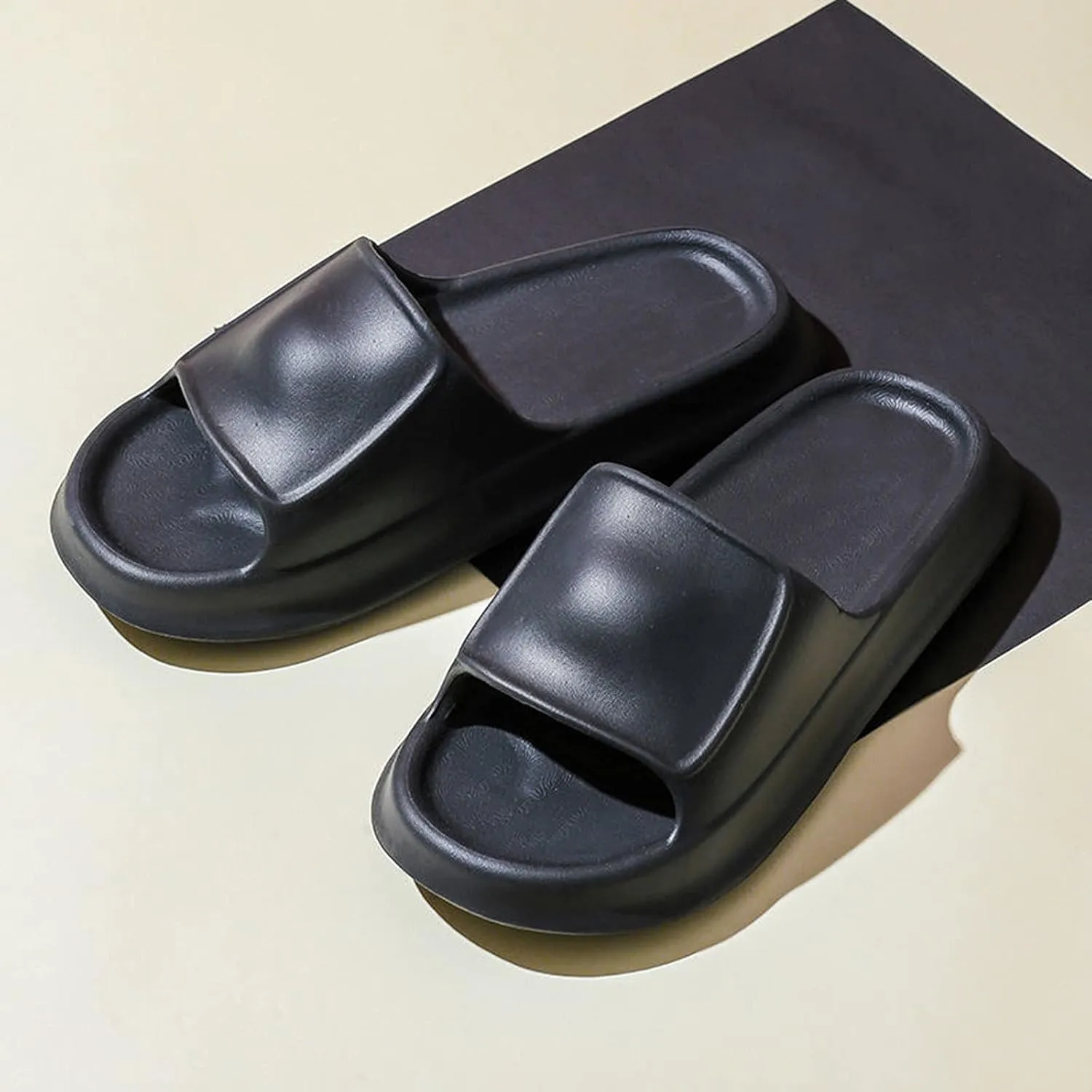 Mens Shower Shoes Womens Slides Bathroom Slippers Men Shower Shoes Women Travel Open Toe Gym Slippers
