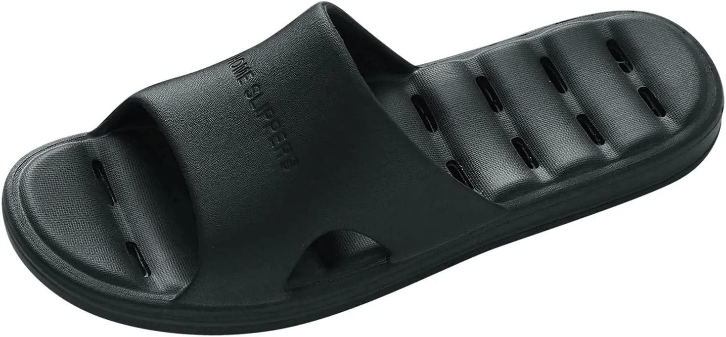 Mens Slides Shower Shoes Women Cloud Slippers for Men Slides for Women Open Toe Ultimate Comfort Beach Slippers