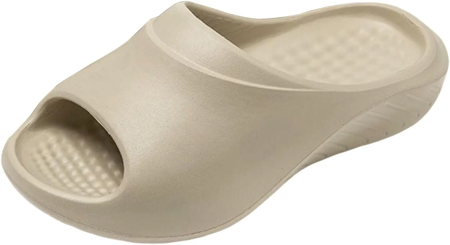 Mens Slippers Slides for Women Bathroom Slippers Men Womens Slides Beach Ultra Comfort Open Toe