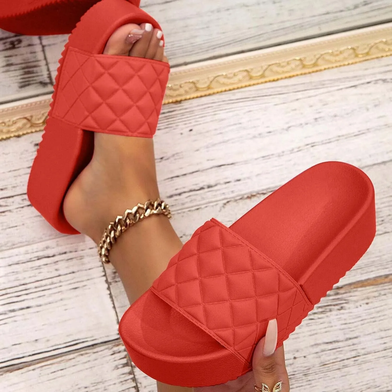 Mens Slippers Slides for Women Mens Shower Shoes Womens Slides Dorms Public Ultimate Comfort Slippers