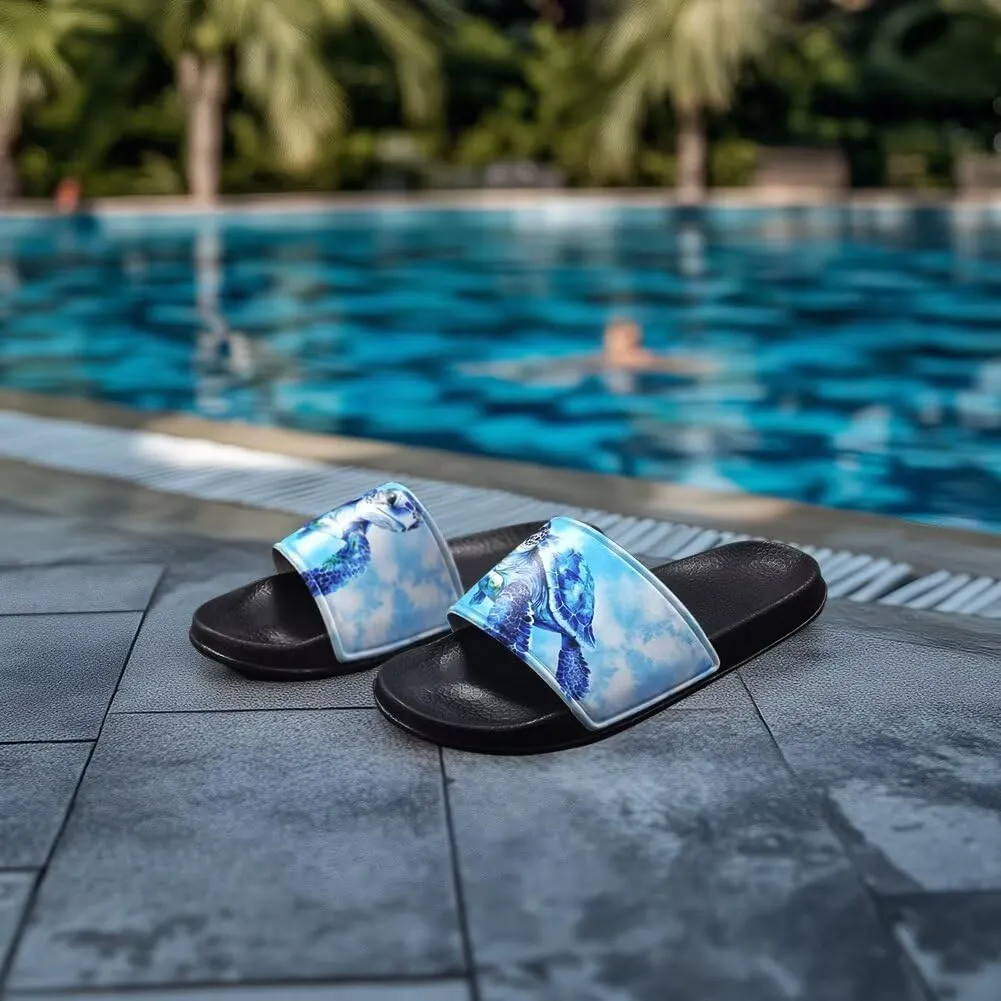Open Toe Slippers for Women Rubber Slides Womens Sandal Slippers