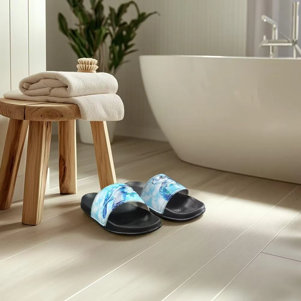 Open Toe Slippers for Women Rubber Slides Womens Sandal Slippers
