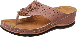 Platform Sandals for Women Summer Beach Walking Cushion Sandals Temperament Sandals Comfortable Slides Sandals