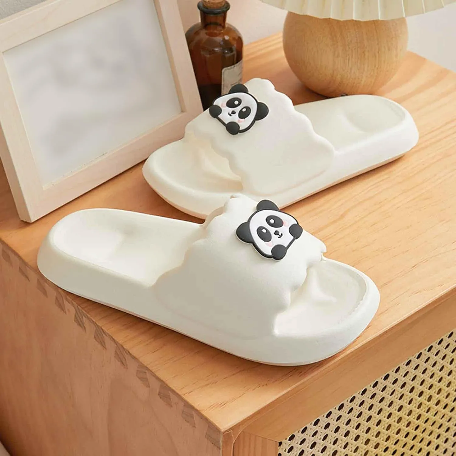 Shower Shoes for Women Quick Drying Non Slip Bathroom Slippers for Women Memory Foam Slides Womens Slides
